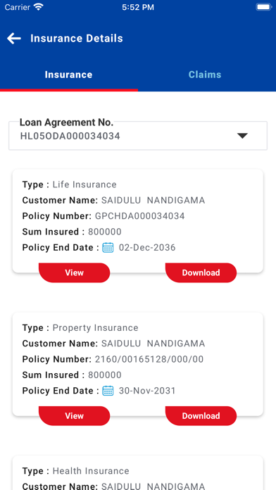 Chola Home Loan Screenshot