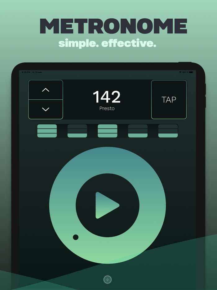 Metronome - Record Beat Tempo