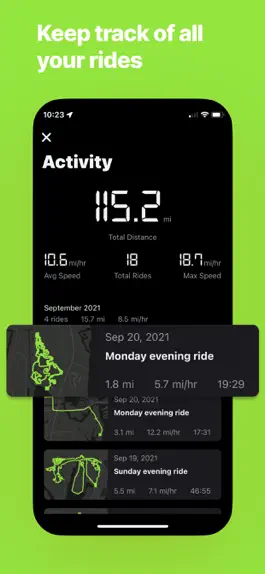 Game screenshot Bike Tracker: Ride Speedometer apk