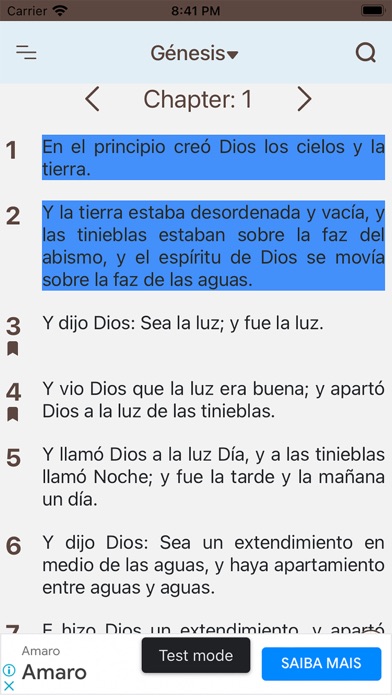 Biblia Reina Valera (Spanish) Screenshot