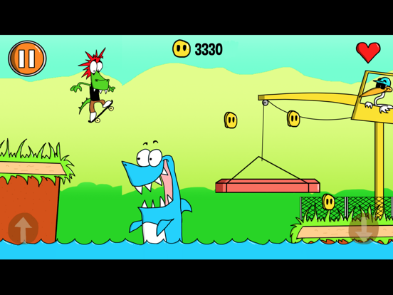 Skater Gator iPad screenshot 5 - Games app