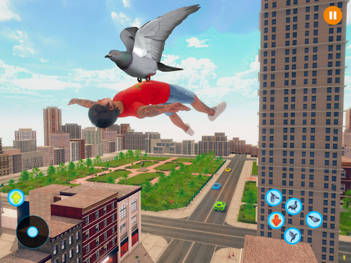 Flying Bird Pigeon Games