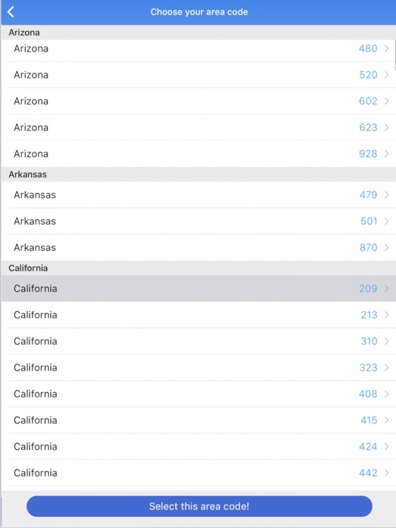Second Phone Number: 2nd Line iPad screenshot 4 - Business app