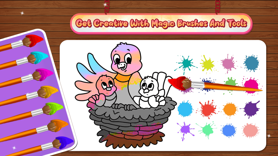 #4. Coloring Game: Learn Paint Art (iOS) 由: Ajaysinh Jadeja