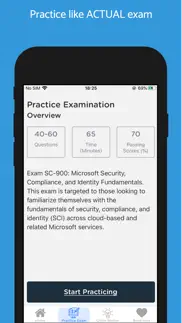 exam sc-900 updated 2024 iphone screenshot 3