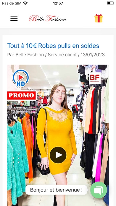 Belle Fashion Audincourt Screenshot