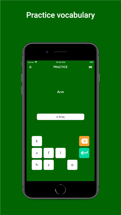 Tobo: Portuguese Words (EU) Screenshot