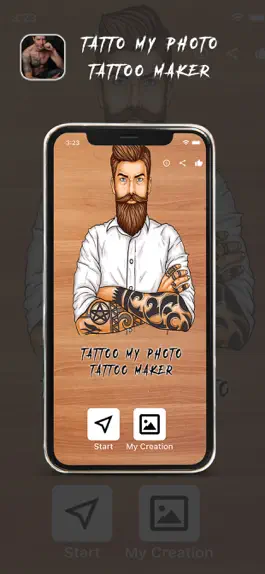 Game screenshot Tattoo My Photo - Tattoo Maker mod apk