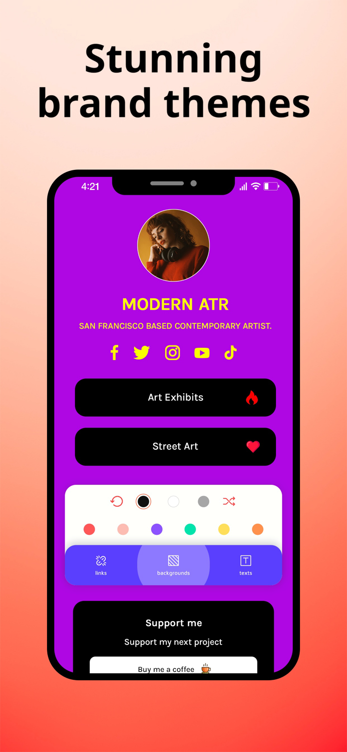 Linkbio - Link in bio builder