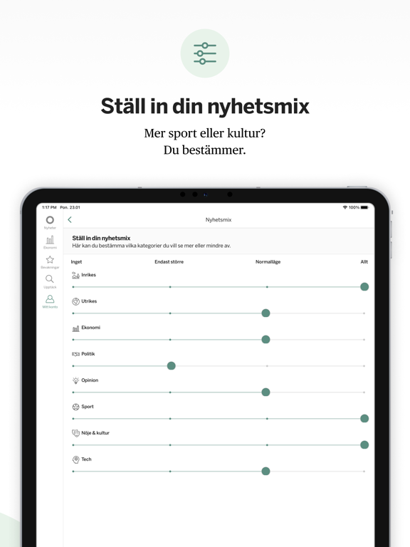 Screenshot #6 pour Omni | Nyheter