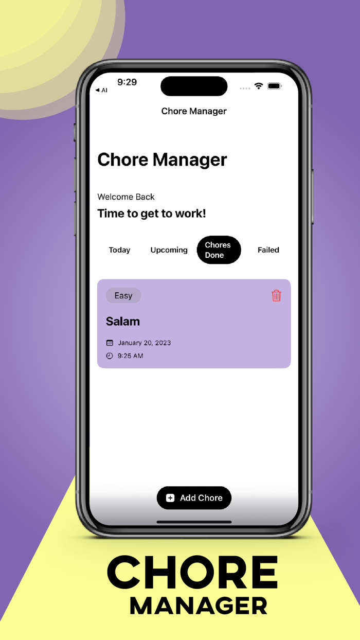 Chore Manager - Plan Smart