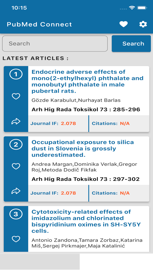 PubMed Connect - 1.0 - (iOS)