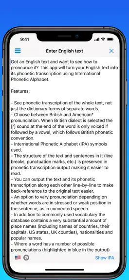 Game screenshot toPhonetics Converter mod apk