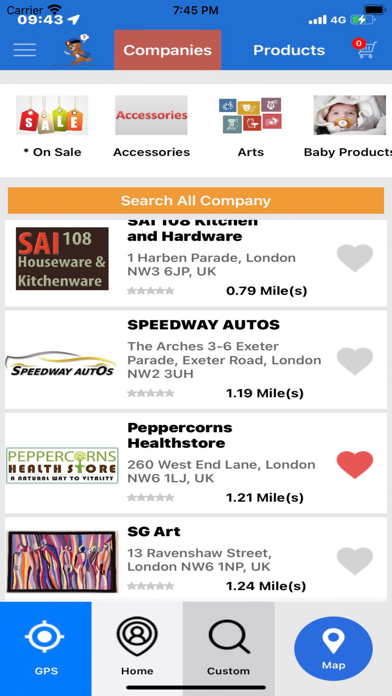 LiveShop Local Shopping Screenshot