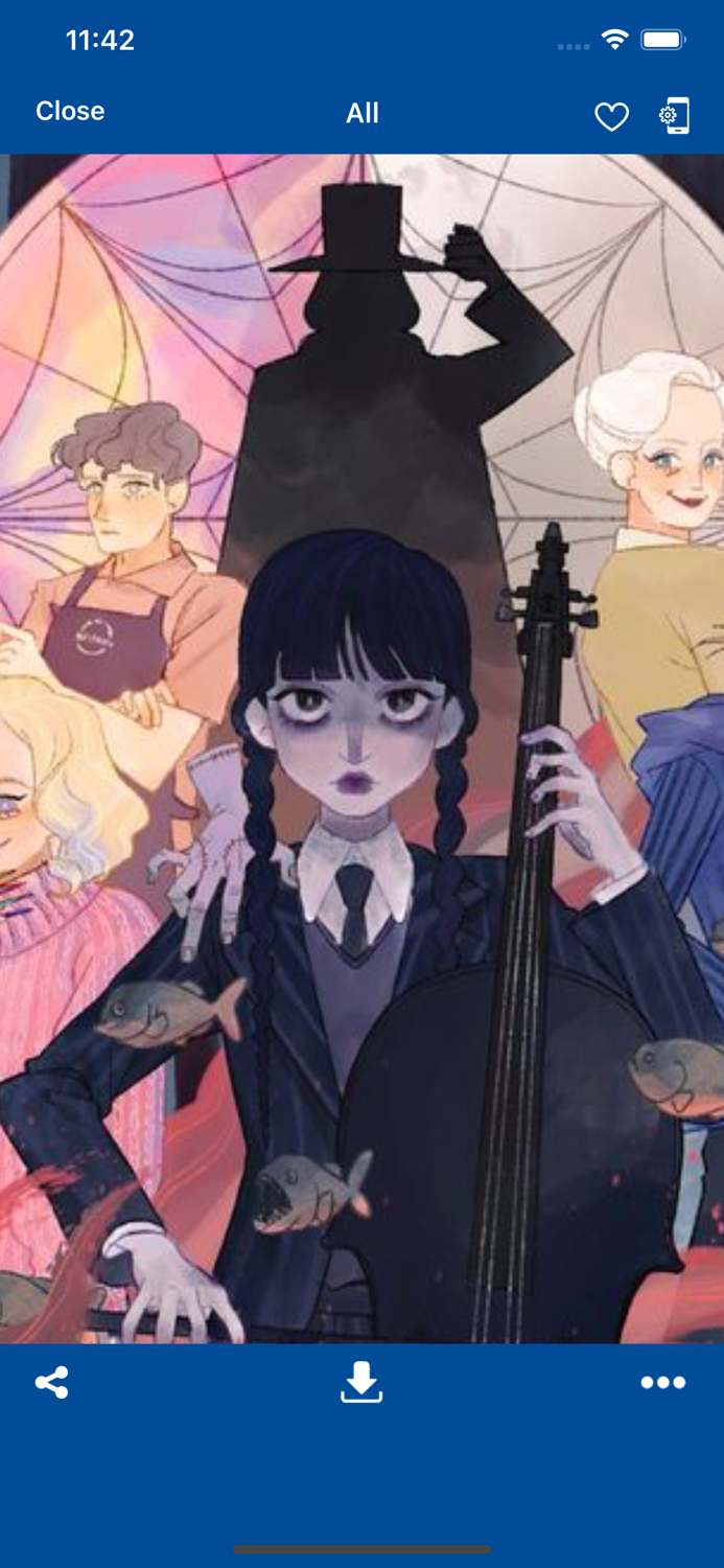 Addams Wednesday S2 Wallpaper