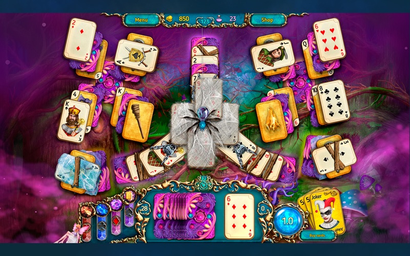 Screenshot #2 pour Dreamland Solitaire 3 CE