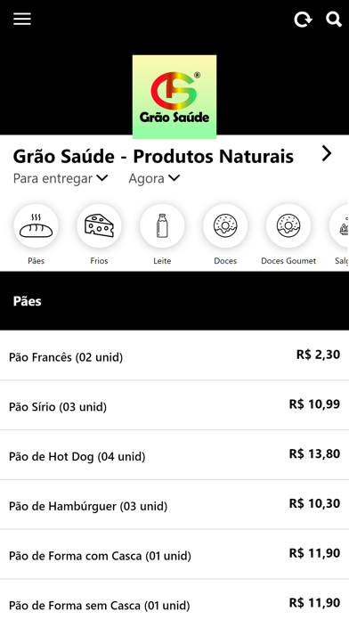 Grão Saúde - Produtos Naturais Screenshot 1 - AppWisp.com Grão Saúde - Produtos Naturais Screenshot 1 - AppWisp.com