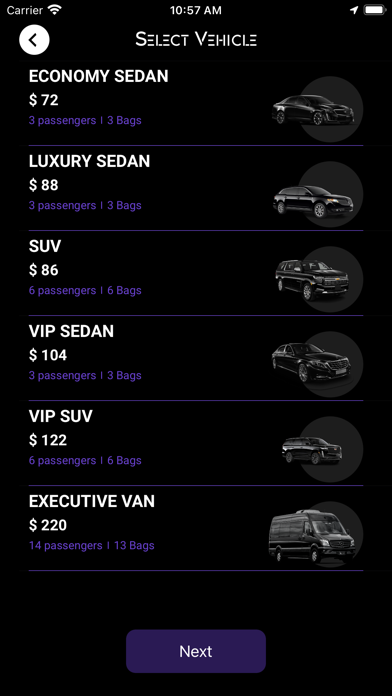 Black Car Link Screenshot