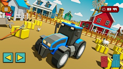 Pixel Tractor Farming Sim Screenshot