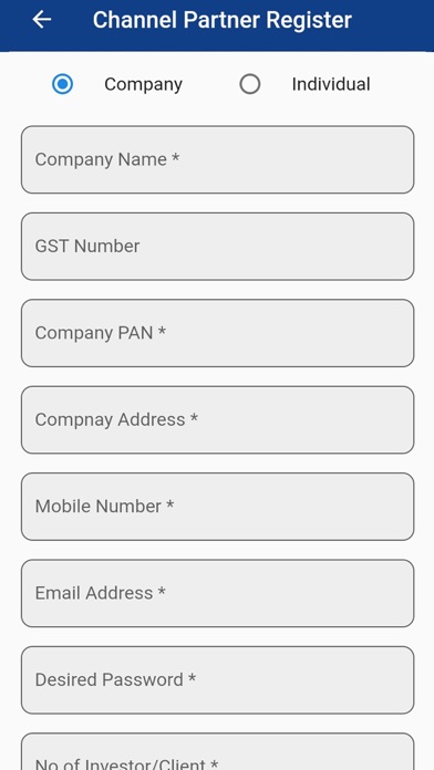 Infubiz Channel Partner Screenshot