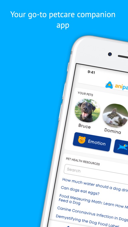 Anipanion Pet for Pet Parents