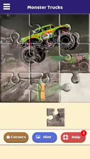monster truck puzzle iphone screenshot 1