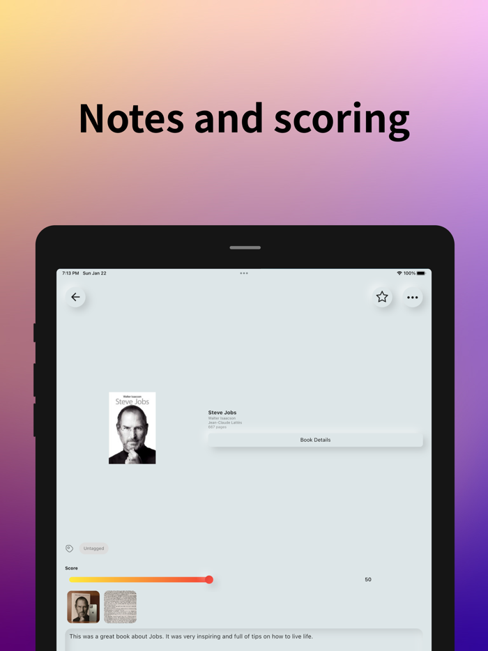 Book Tracker Reading Log - Hon