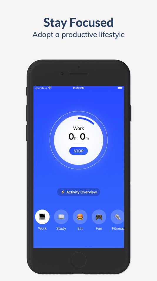 #2. Hours Tracker - Time Tracking (iOS) 게시자: Overflow LTD