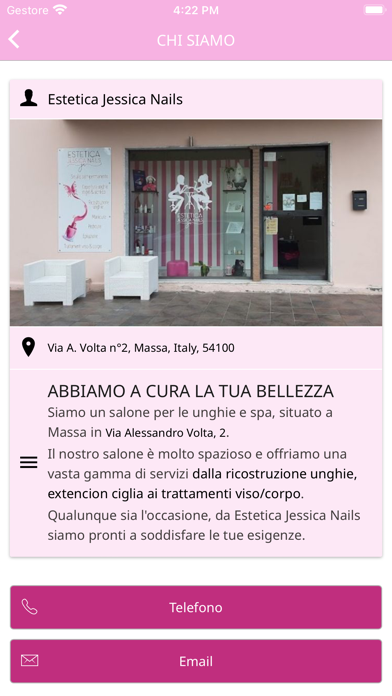 Estetica Jessica Nails Screenshot