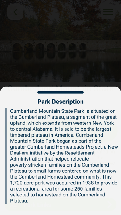 Explore Tennessee State Parks Screenshot