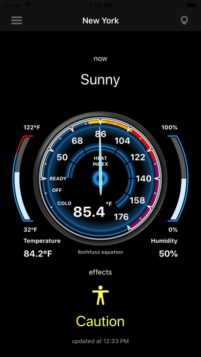 Heat Index - HI Screenshot
