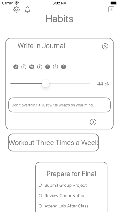 Habit Change Screenshot