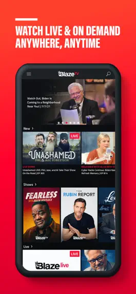 Game screenshot BlazeTV: Pro-America mod apk