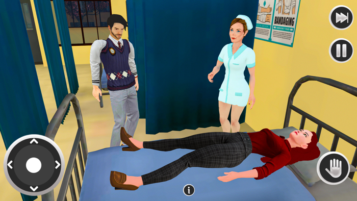 High School Boy Sakura Games