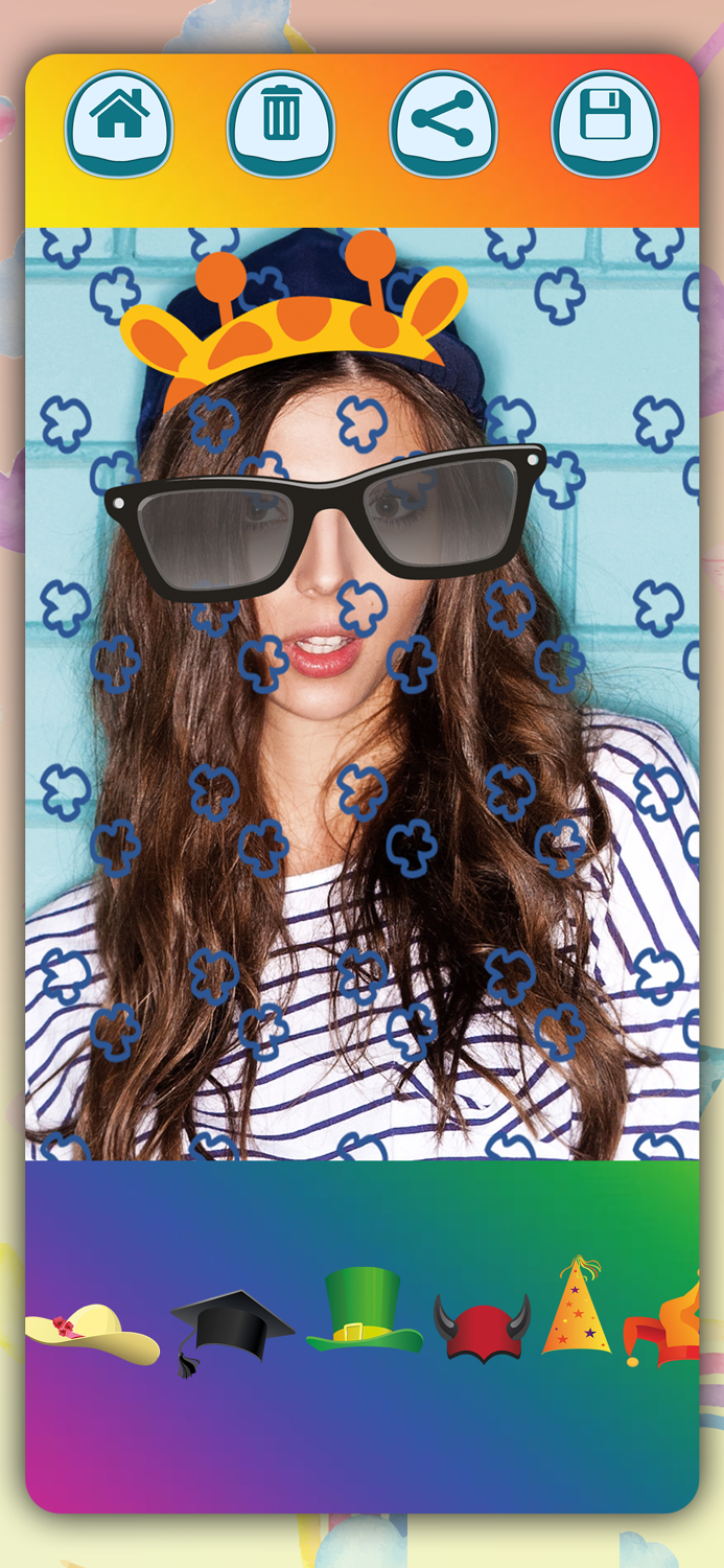 Cámara efectos de caras