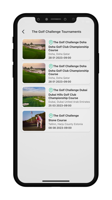 The Golf Challenge Screenshot