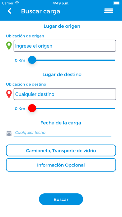 Cárgalo Business Screenshot
