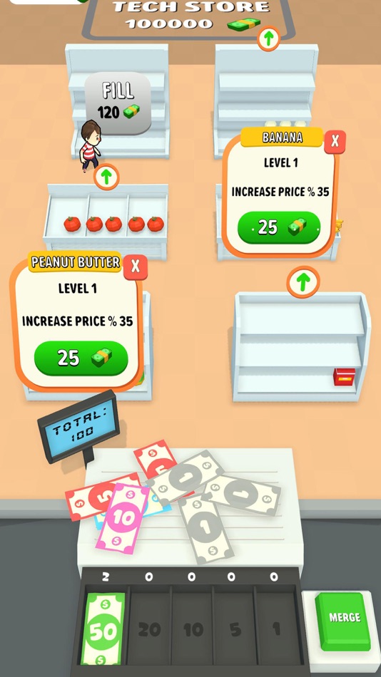 #4. Cashier Idle (iOS) 由: Core Game Studio