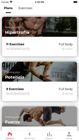 Game screenshot HANDYGYM Athletic performance hack