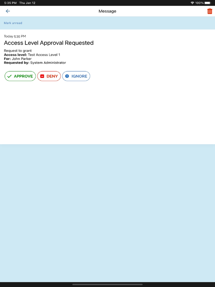 Mobile Security User