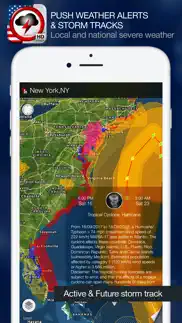 weather alert map usa iphone screenshot 1