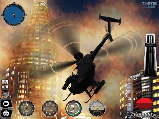 Helicopter Simulator 2016 iPad app afbeelding 4