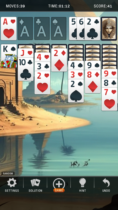 Pharaoh cards: Ancient Egypt! Screenshot