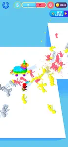 Paint Brawl 3D screenshot #4 for iPhone