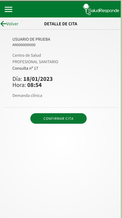 Salud Responde Screenshot