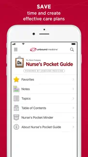 nurse's pocket guide-diagnosis iphone screenshot 1