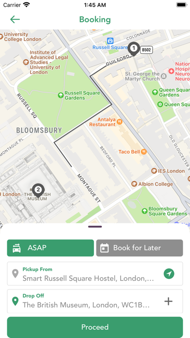 Smart Airport Transfers Screenshot