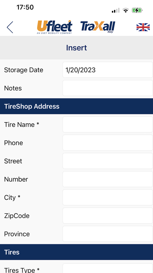 #4. Ufleet App (iOS) Podle: TNS it travel solution srl