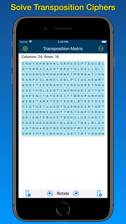 Kryptos Tools - Transposition