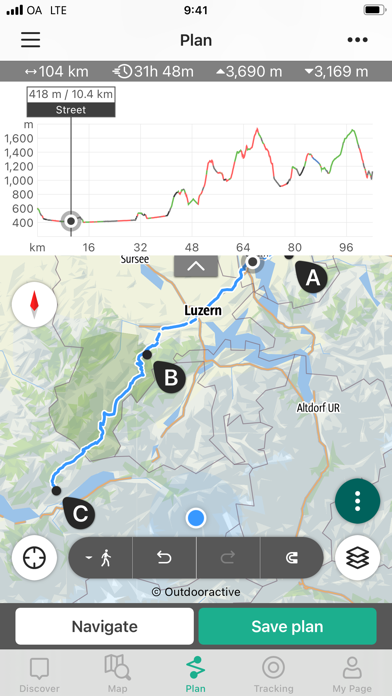 Swiss Parks App Screenshot